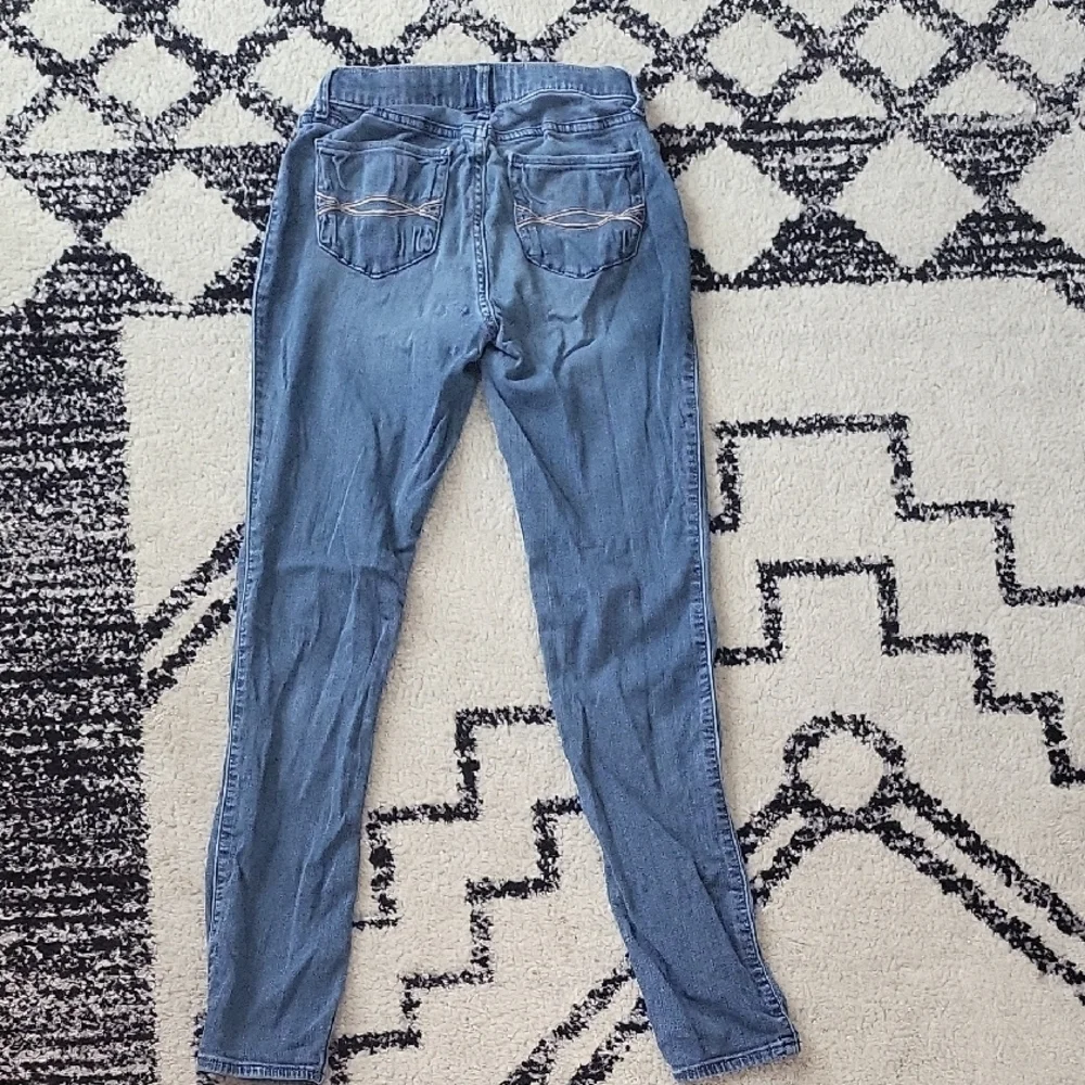 Abercrombie Kids Denim Pull-On Leggings